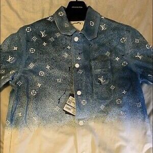 lv button up shirt